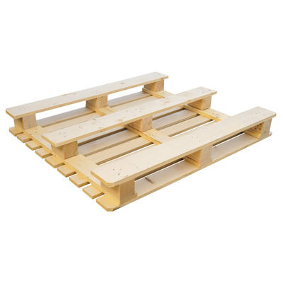 Buen precio Paletas de madera natural para el transporte de mercancías en línea