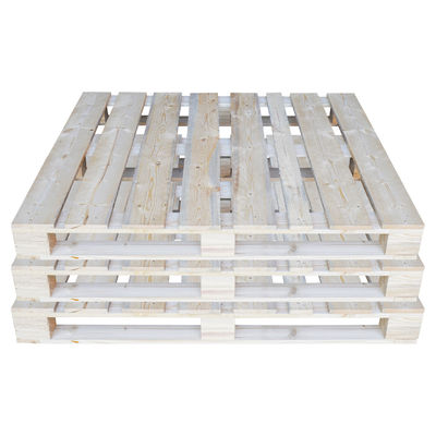 Buen precio Paletas de madera europeas de cuatro lados tamaño de horquilla volumen de negocios paletas de madera recicladas en línea