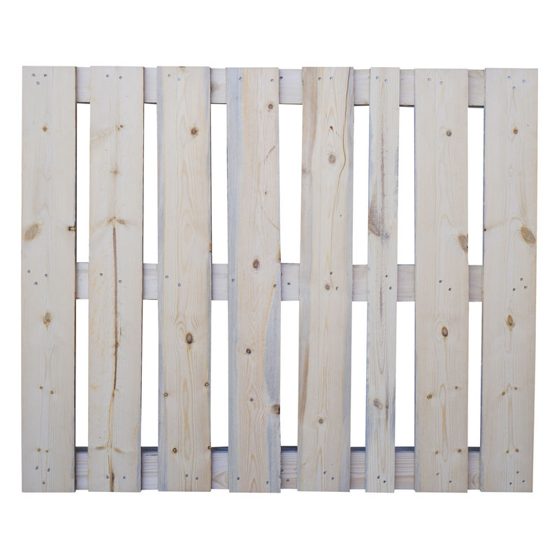 Palés de madera tratados térmicamente Palés de contrachapado Euro estándar para el transporte y almacenamiento