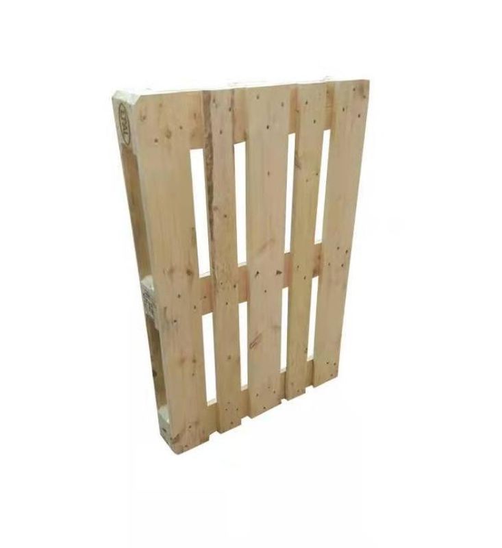 Logística Almacenamiento Ispm Palés tratados térmicamente Cuatro lados en horquilla Palés de madera euro