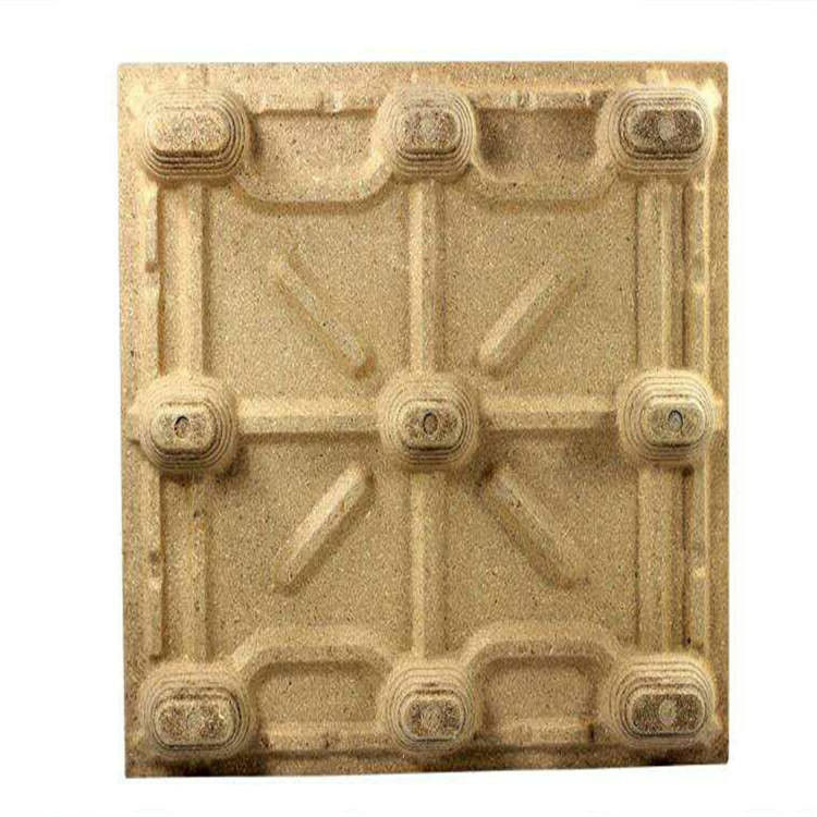 Fumigado Prensa libre Pallet de madera Euro tamaño Pallet comprimido Pallet moldeado Pallet tray