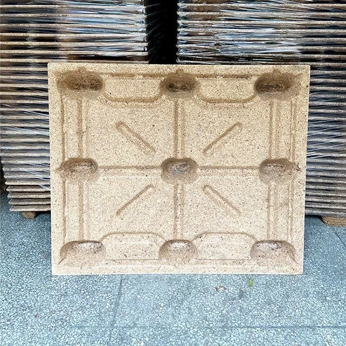 Fumigado Prensa libre Pallet de madera Euro tamaño Pallet comprimido Pallet moldeado Pallet tray