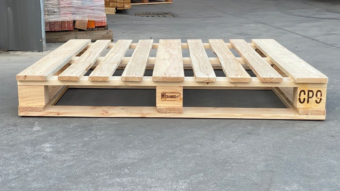 Venta de mercancías Euro palets Palets de madera tratados térmicamente para la exportación