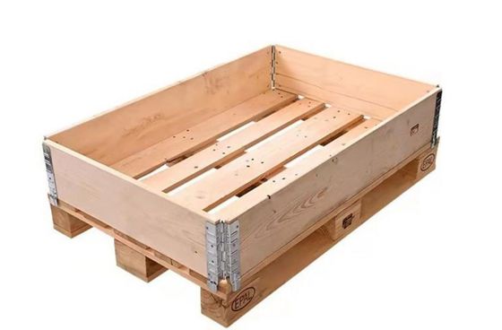 Buen precio Herramienta de embalaje Caja de madera aislante Collar de paleta de madera en línea