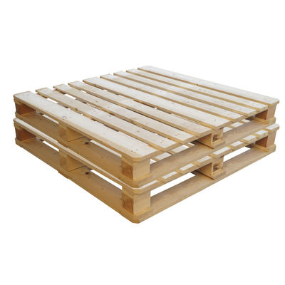 Buen precio Industria Pallet de madera fumigado reutilizado 40 X 48 Pallet de 4 vías en línea