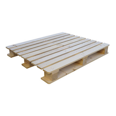 Buen precio 1200X1000mm Euro Pallet de 4 vías de peso pesado Tratados de madera Pallets de lado único en línea