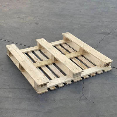 Buen precio Tarimas de almacén de madera de pino macizo al por mayor, palés de madera Euro Epal en línea