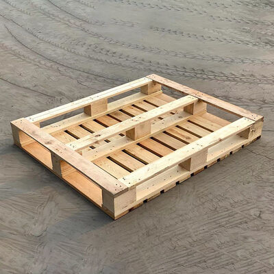 Buen precio Pallet de madera EPAL 100x120 Euro Standard Personalizable Alta durabilidad Sostenibilidad ambiental para la logística en línea