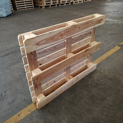 Buen precio Pallet de madera tratado térmicamente con tamaño personalizado para exportación y envío en línea