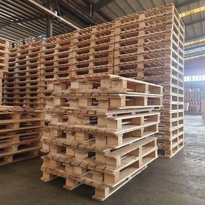 Buen precio Plataforma de madera ecológica, duradera y de tamaño personalizado: plataforma europea Epal para envío rápido en línea